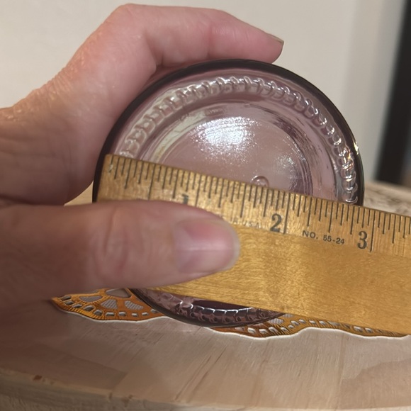 Jall & Co Mason Patent Dec 17th 2012 Purple Milk Glass Bottle - Picture 5 of 6